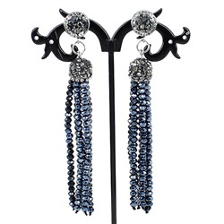 Сережки кисти — бисерные