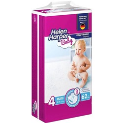 HH  Подгузники детские Baby Maxi (9-14kg) 62шт.  №4