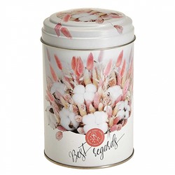 Банка жестяная "Сухоцветы Микс" 1,1 л Ц99h145v110-001885