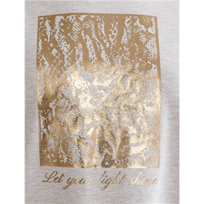 Футболка из премиального хлопка с авторским принтом