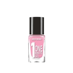 Лак д/ногтей One Minute Gel тон 213 классический розовый 10мл