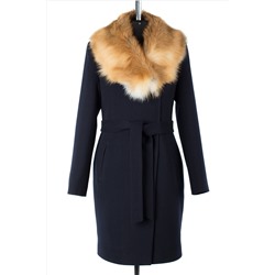 02-2949 Пальто женское утепленное (пояс)