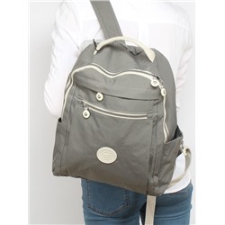 Рюкзак жен текстиль CF-6267,  1отд,  4внут+5внеш/ карм,  серый 256551