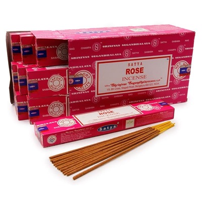 Благовония Satya "Rose" Роза, 15г SH 450Ro15