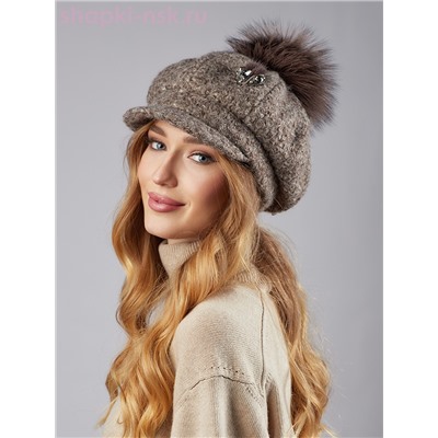 Гелана букле Кепка женская флис (56-60)