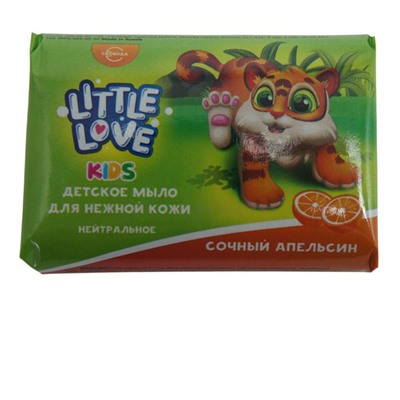 LITTLE LOVE Мыло детское д/детской кожи Сочный апельсин 90г