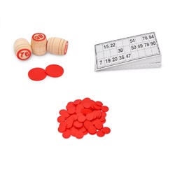 Настольная игра русское лото «Ларец» с деревянными бочонками