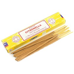 CITRONELLA Incense, Satya (Благовония ЦИТРОНЕЛЛА, Сатья), 15 г.