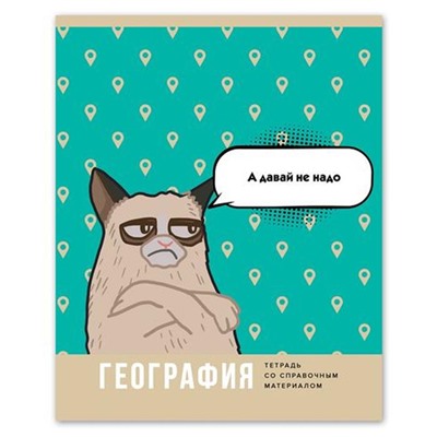 Тетрадь Предмет клетка  ГЕОГРАФИЯ 40 л /ВЕСЕЛЬЕ НАЧИНАЕТСЯ ТП5СК40 9173