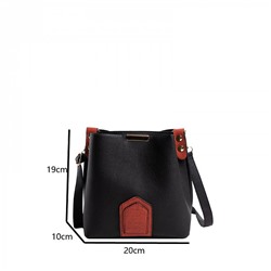 369-5379-1 черн Сумка женская (20х19х10)