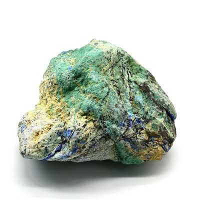 Азурмалахит камень 75*68*43мм, 201г