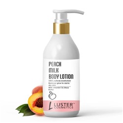PEACH MILK Body Lotion, Luster (ПЕРСИКОВОЕ МОЛОКО лосьон для тела, Ластер), 300 мл.