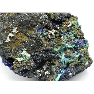 Азурмалахит камень 67*63*31мм, 130-139г.