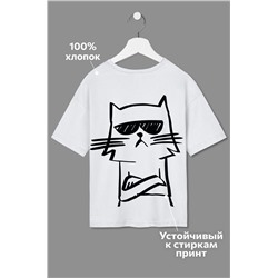 Детская футболка оверсайз Happyfox