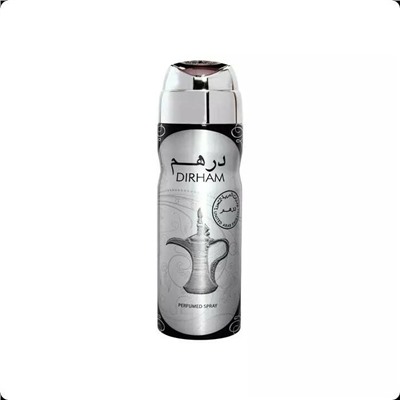 DIRHAM Perfumed Spray, Lattafa (ДИРХАМ парфюмерный спрей, Латтафа), 200 мл.