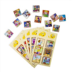 Лото деревянное «Азбука хороших манер»