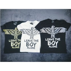 Футболка BOY LONDON black,with a golden eagle