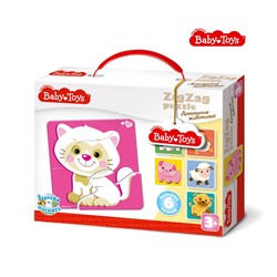 Тройные пазлы «Домашние животные» серии Baby Toys