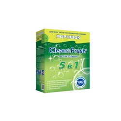 Порошок для ПММ "Clean&Fresh" 5 в 1, 1000 гр.