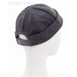 Докер вельвет на тр.подкл. Шапка (56-58)