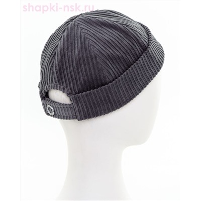 Докер вельвет на тр.подкл. Шапка (56-58)