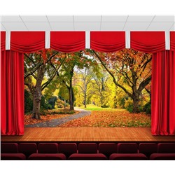 Занавес Осень в парке