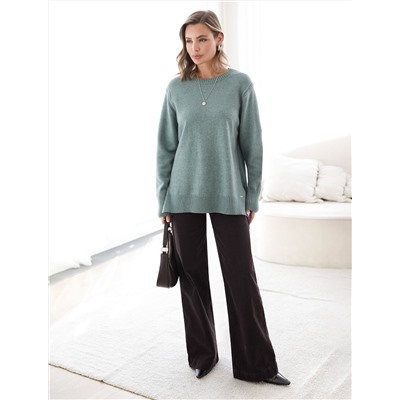 Брюки из эластичного микро-вельвета