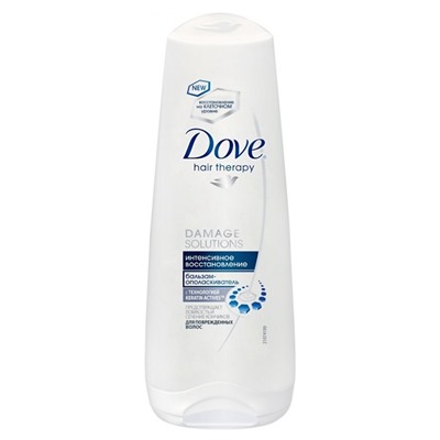 DOVE HAIR Шампунь 380мл Интенсивное восстановление