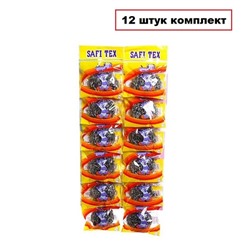 Губка Safi Tex лист 12 шт 20 гр