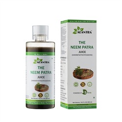THE NEEM PATRA Juice, Alantra (Аюрведический сок НИМ ПАТРА (премиум) очищение крови, Алантра), 500 мл.