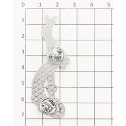 Металлический значок "Меч Water"