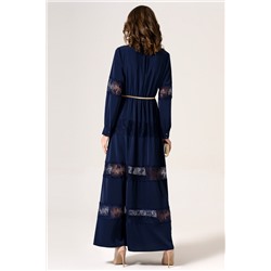 Панда 26980z синий, Платье