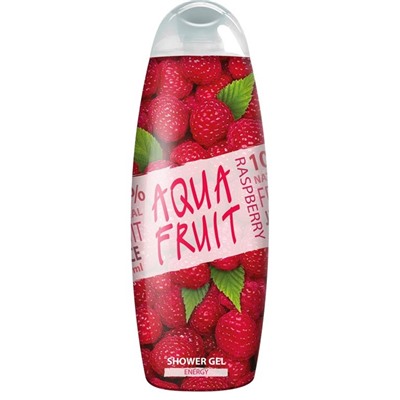 AQUA FRUIT NEW Гель д/душа Energy (малина) 420мл