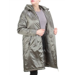 F03 DARK GREEN Куртка демисезонная женская (100 гр. синтепон) размеры 42-44-46-48-50