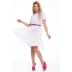 Платье Нимфа (шифон,вайт)