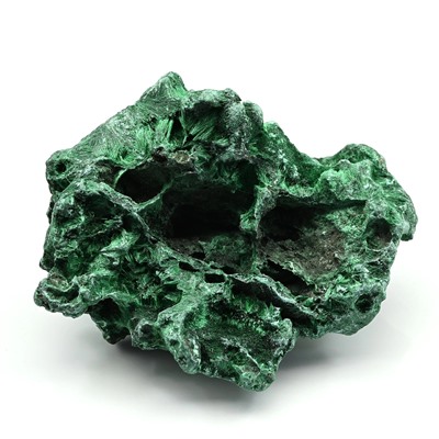 Плисовый малахит 75*63*49мм, 154г