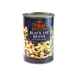 BLACK EYE BEANS in salted water, TRS (Консервированная ФАСОЛЬ "ЧЕРНЫЙ ГЛАЗ", ТРС), 400 г.