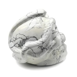 Череп из кахолонга "говлит" 89*65*79мм, 556г.