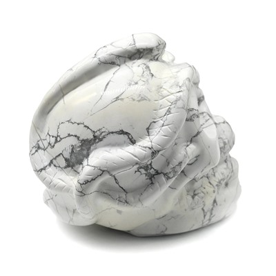 Череп из кахолонга "говлит" 89*65*79мм, 556г.