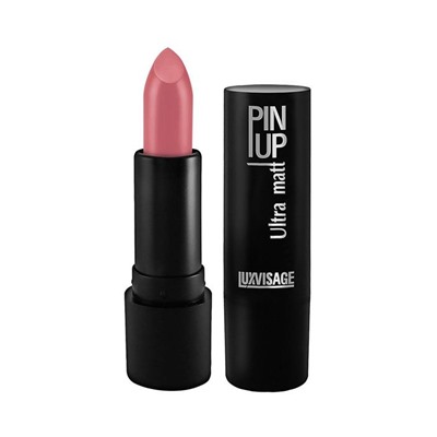 Помада губная PIN-UP Ultra matt  517 приглушенно-розовый LuxVisage
