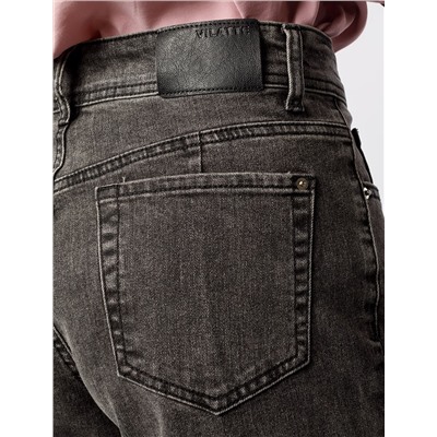 Прямые джинсы из эластичного денима