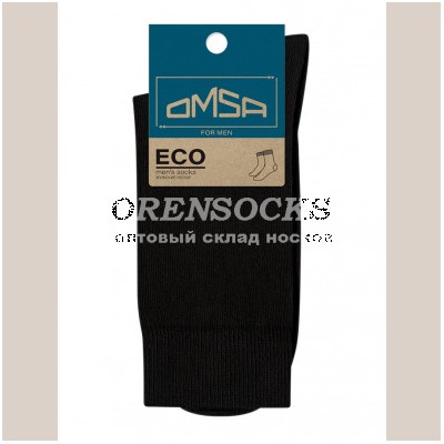 НОСКИ МУЖСКИЕ ХЛОПОК С ЛАЙКРОЙ OMSA ECO 401