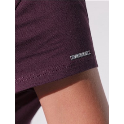 Нарядная футболка с блестящим принтом пайетками