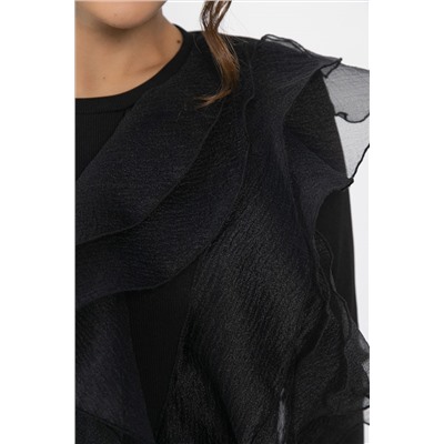 Блуза Риана (черная) Б14224-5М