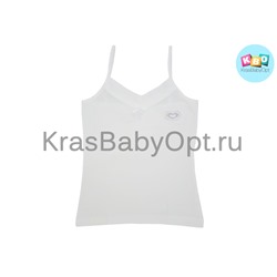 Майка белая для девочки