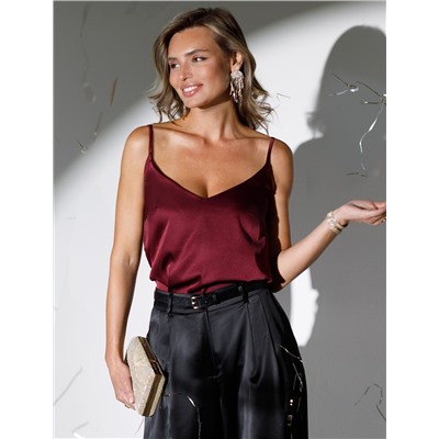 Топ из сатина