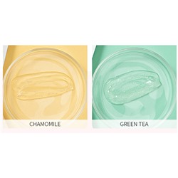 Пилинг-скатка с ромашкой + с зеленым чаем набор 2 шт. LAIKOU, 3 + 3 гр.