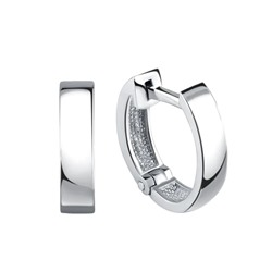 Серьги из серебра без вставки, Л-11092