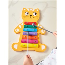 Детский металлофон «Котик» 7 нот