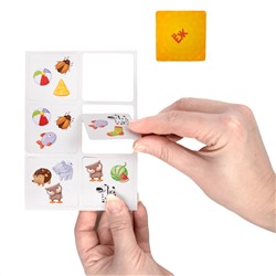 Развивающая настольная игра «Прочти-забери»